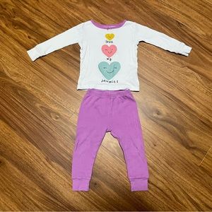 4 for $10 🌈 Carter's "Love My Jammies" Pajama Set
